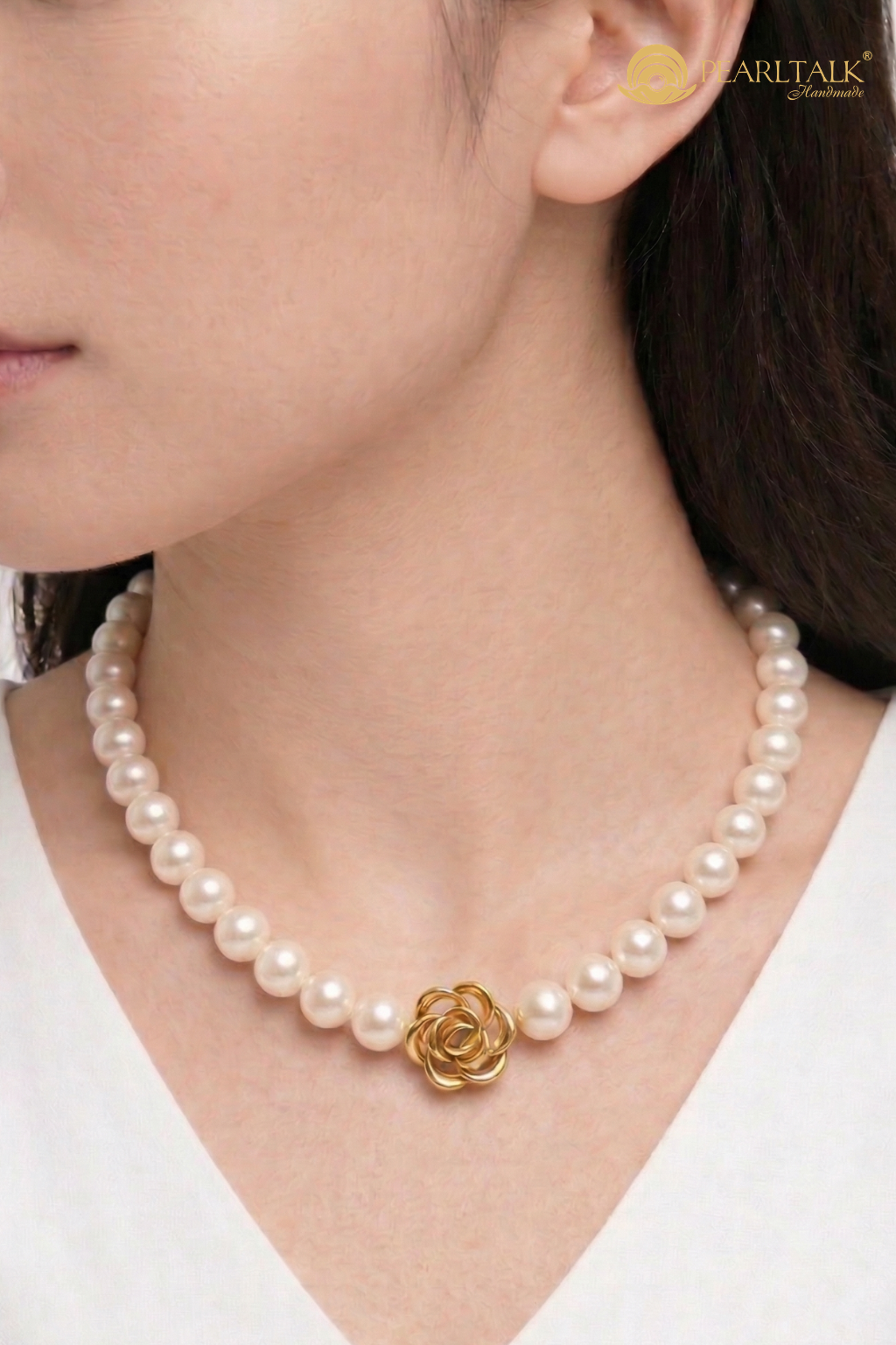 CHUỖI NGỌC TRAI SUNRISE ROSE 9.0MM